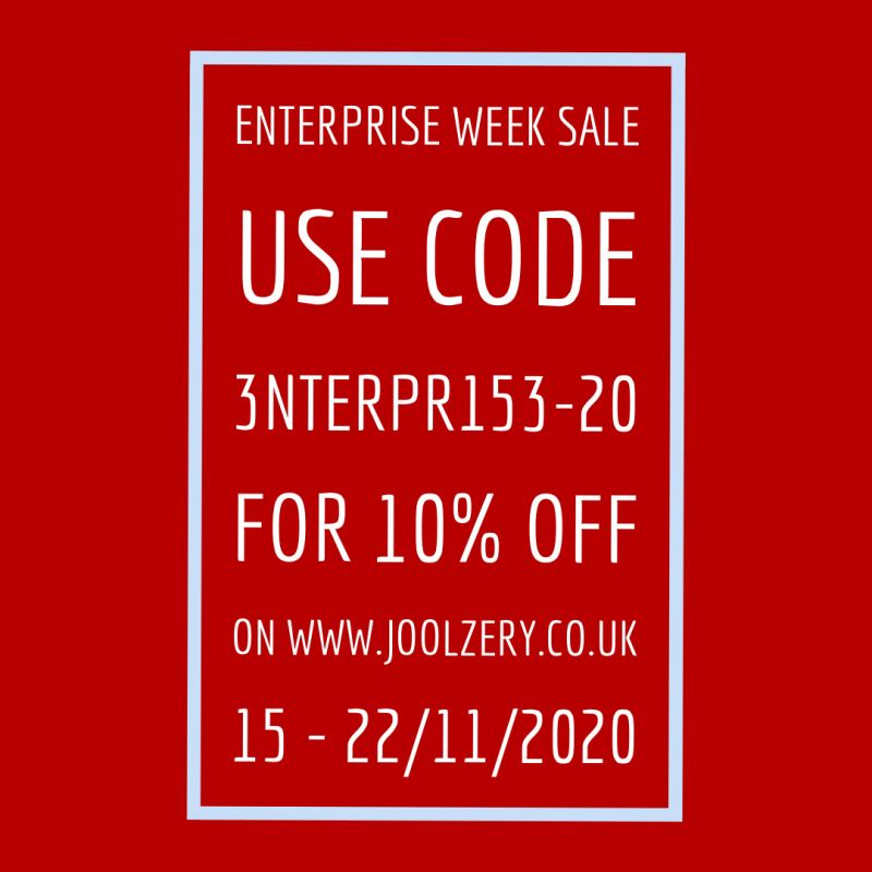 Joolzery 2020 Enterprise Week Voucher Code